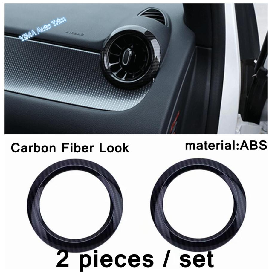 Car Window Lift Button / Armrest Box Switch / Gear Shift Box Decoration Panel Cover Trim For Mercedes-Benz GLA 220 H247 +