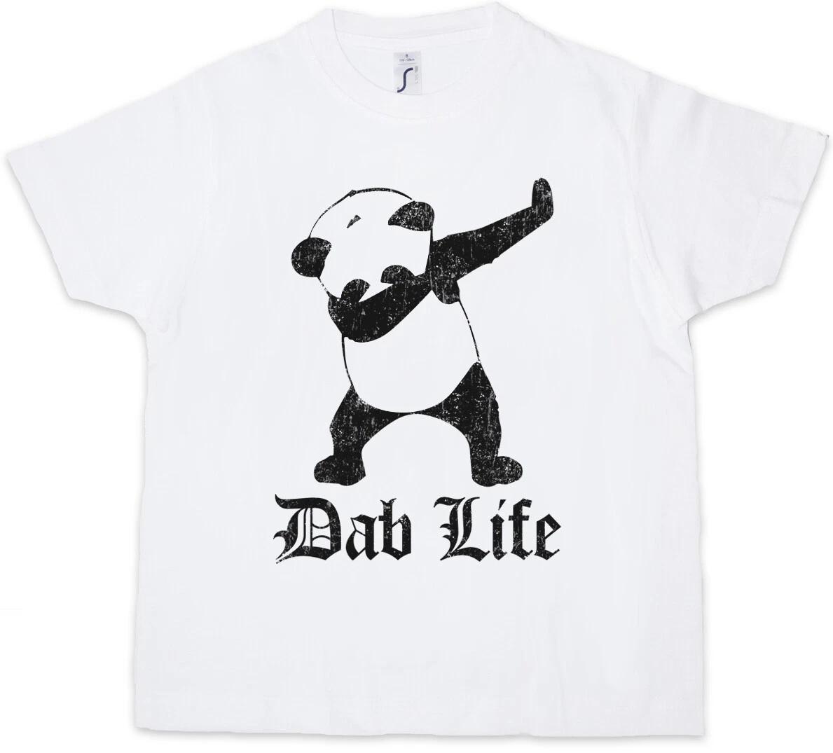 DAB LIFE I Kids Boys kids boys T-Shirt Panda Bear Dance DJ MC Club Party Hard Thug 120