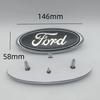 Adesivo Auto Ford Nuovo 2025 Caldo 1pz 3D per ford blu nero 146mmx58mm Auto Anteriore Cofano Emblema Posteriore Paraurti Posteriore Bagagliaio St