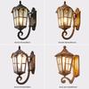 Garden Lamp European Outdoor Villa Waterproof Balcony American Pastoral Outdoor Wall Lamp Exterior Wall Wall Lamp Household
