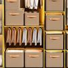 Verdicken Sie Kleidung Organizer Hosen Pullover Aufbewahrungsschränke Schubladen Organizer Jeans Aufbewahrungsbox Kleiderschrank Kleidung Aufbewahrungsorganisatoren