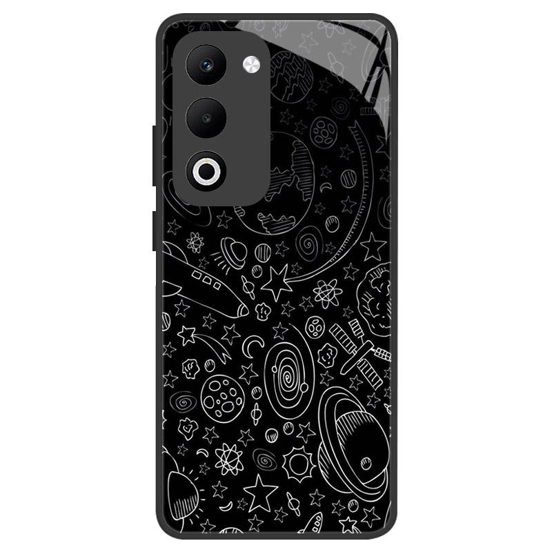 For OPPO A5 A5M Case Luxury Tempered Glass Phone Case For Oppo A5i Pro Shockproof Hard PC Back Cover Camera Protection Fundas