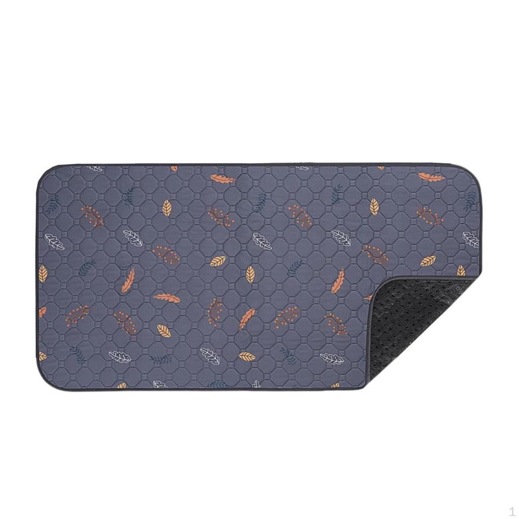 Washable Dog Pee Pad Mat Absorbent Lightweight Breathable Reusable Puppy for Whelping Crate