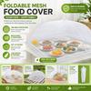 Foldable Mesh Food Cover Breathable Fruit Picnic Protect Net Vegetable Cover Umbrella  Home Kitchen