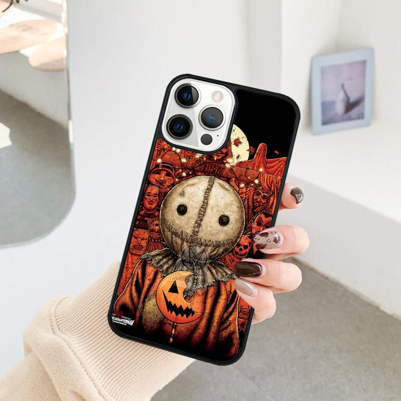 Ghost HALLOWEEN TRICK TREAT SCARY CREEPY Phone Case For iPhone 17 Air 16 15 14 11 12 13 Pro MAX Plus Coque Cover