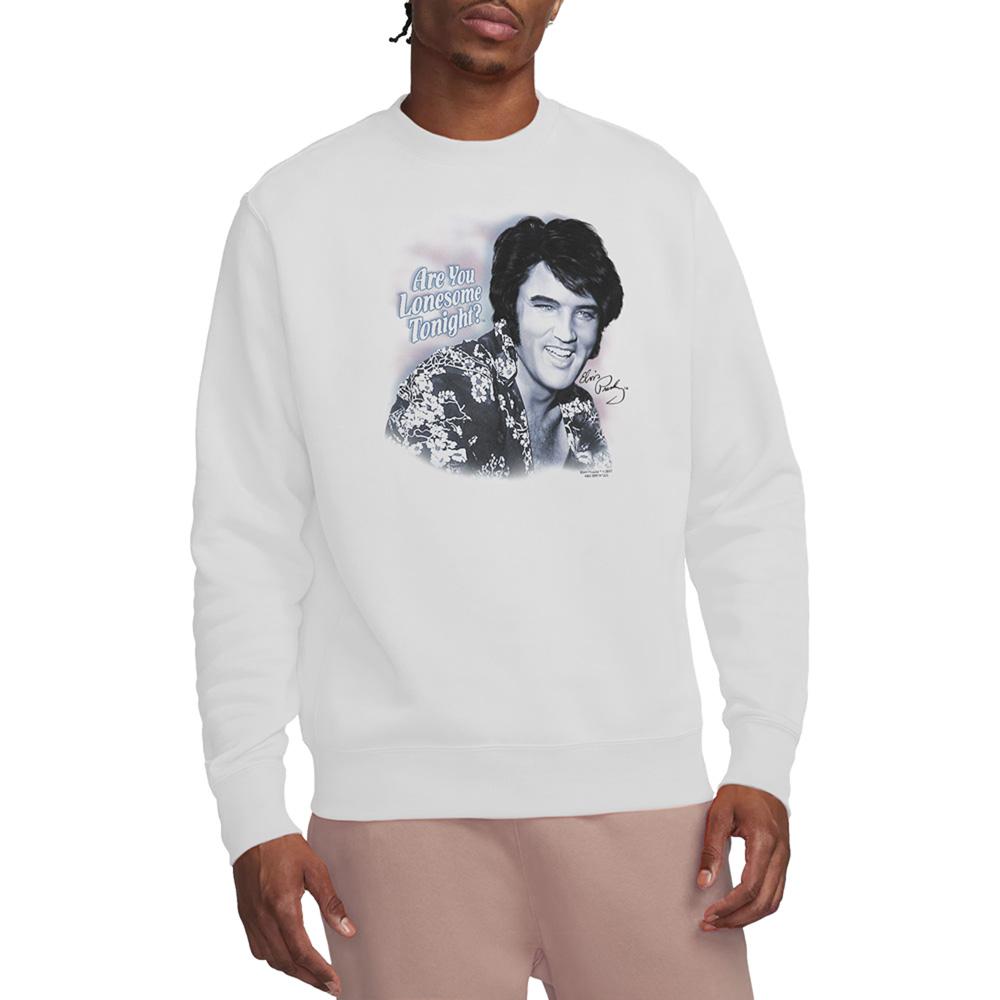 Elvis Presley Unisex Erwachsenen Lonesome Tonight Sweatshirt