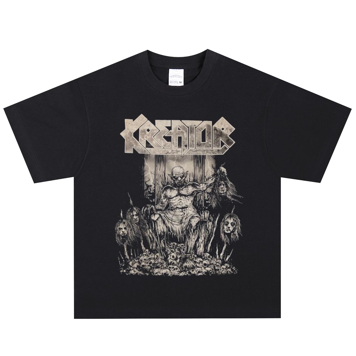Kreator T-Shirt, Soft Fabric Casual Daily Wear M
