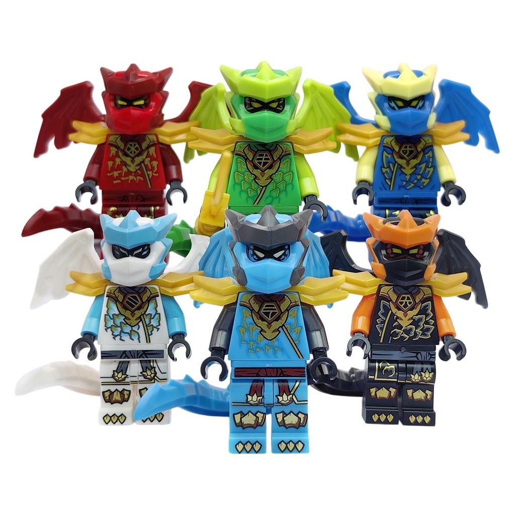 Ninja Hero Police Firefighter Minifigure Building Blocks Set, City World Educational Puzzle Bricks Toy for Boys Girls