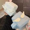 Mini Size Portable Instant Camera Bag with Handle Travel Cosmetic Organizer  Women Use
