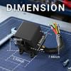 3 Channel Automotive Control Box With Protected Base And Quick Access Cover For Easy Maintenance