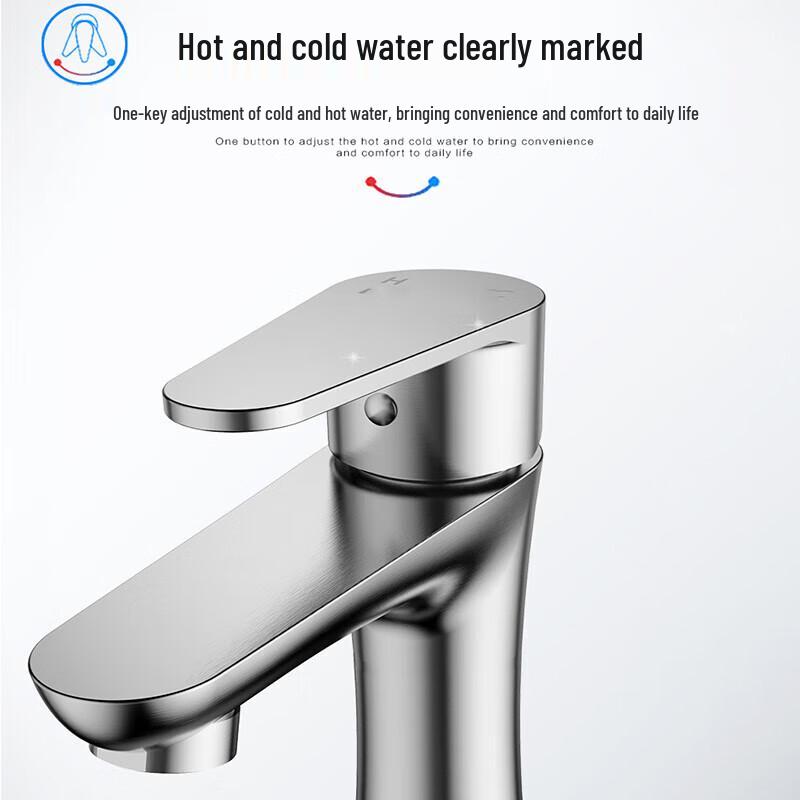 304 Stainless Steel Hot/Cold Water Faucet
