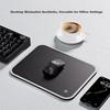 Wear-Resistant Resin Mouse Pad Medium Small Office Gaming Esports Universal Smooth Surface Rubber Base Computer Desk Mat for Home and Office Use
