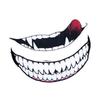 Evil Teeth & Tongue Helmet and Car Decal Sticker