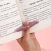 1 Stück Buchseitenhalter zum Lesen Harz Daumenbuchhalter Daumenring Buchzubehör Koreanische Schreibwaren Zurück zur Schule