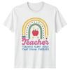 Teacher Plants Seeds That Grow Forever Unisex Tee Unisexs Graphic TShirt Unisex Top