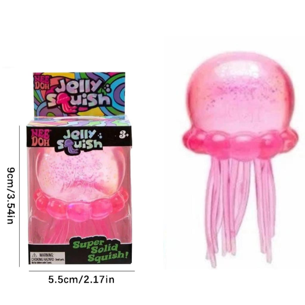 Blekksprutformet klemmeleke, Utendørs strandvannlekleke, Fidget stressballer lindringsleke for barn Gave