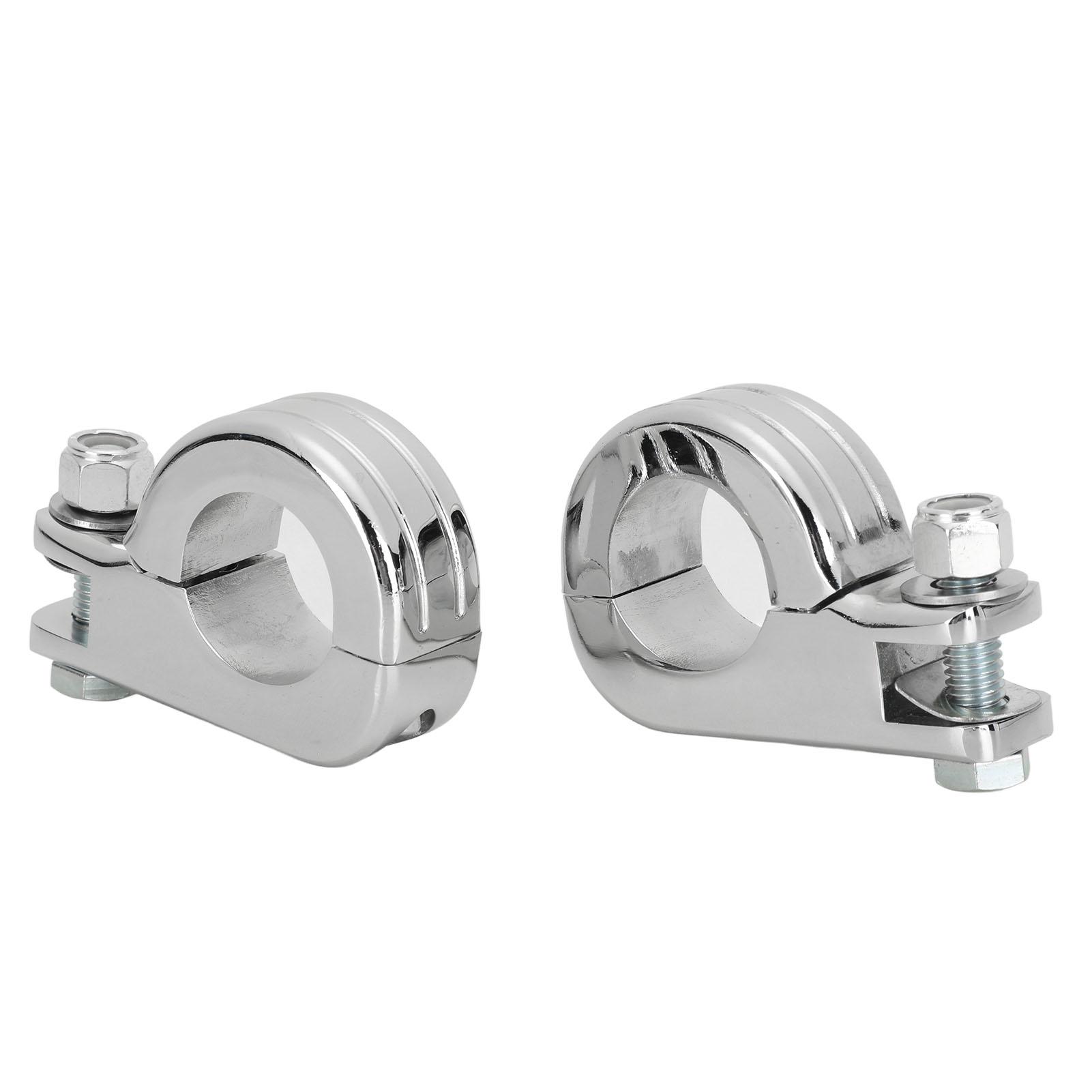 

Footpeg P Clamp Mounting Kit Aluminium Alloy Foot Rest Pedal Clamp Bracket for Motorcycle Silver серебряный