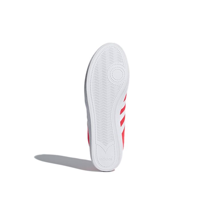 Adidas Neo Fabric Breathable Durable Non-Slip Low-Top Skate Shoes Women Sneakers Red DB0166