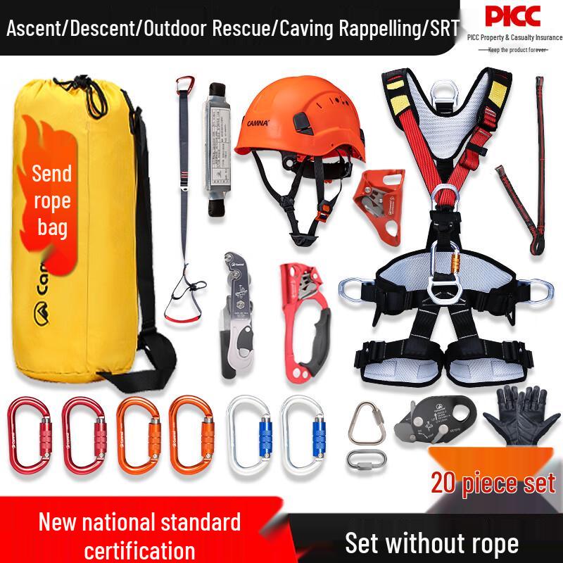 Outdoor Climbing & Rescue Safety Rope Set