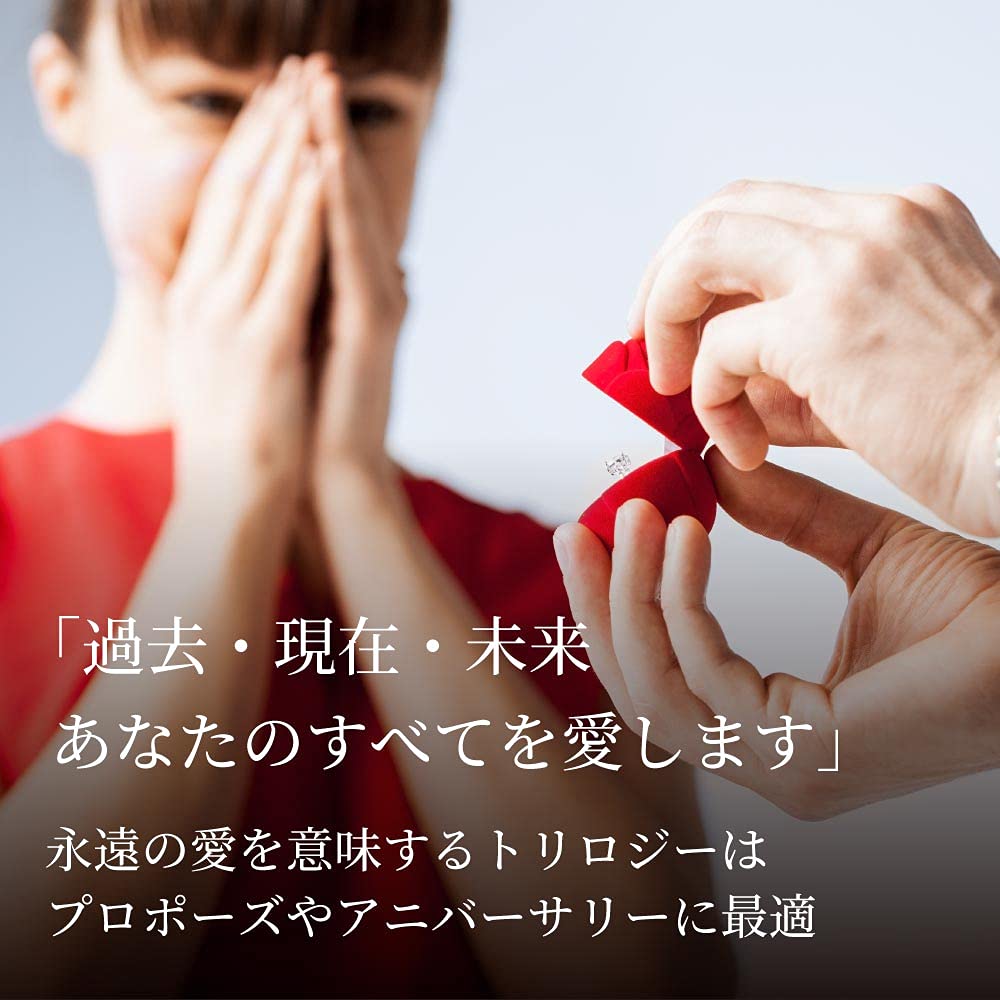 from New Ring Platinum Processed Artificial Diamond Engagement Ring Brand Women Present [Gift York] Women's