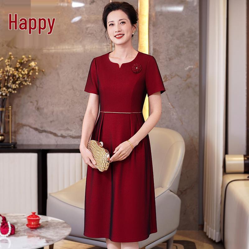 

Elegant Spring 2026 Mother-of-the-Bride Petite Dress 6XL