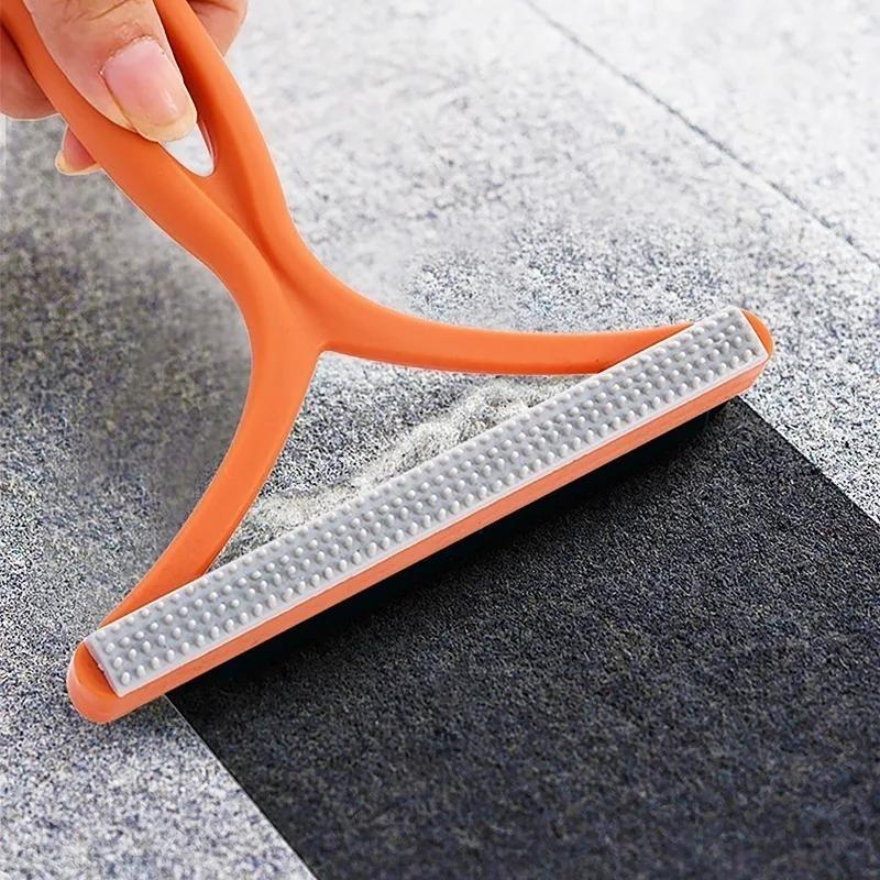 Double-Sided Portable Lint Remover for Pet Hair-Reusable Fabric Shaver for Clothes/Carpet/Car Seats,Fur Removal Tool Hair Brush