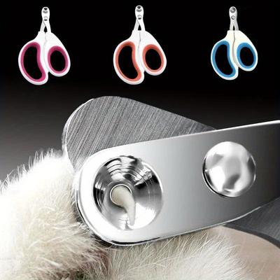 1 peça cortador de unhas para gatos pequenos, aço inoxidável, cortador de unhas para filhotes, suprimentos para cuidados com gatos, produtos para animais de estimação