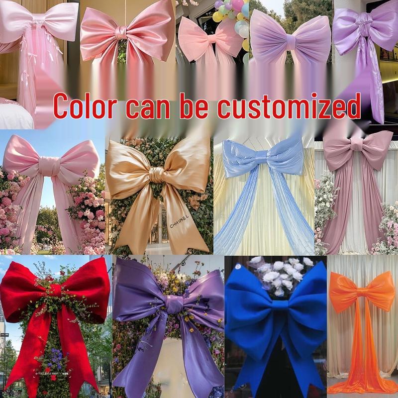 Extra Large Bow Decoration for Wedding, Engagement, Birthday, Party, Photography, or Window Display