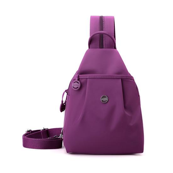 Anti-Theft Sling Backpack 3-in-1 Waterproof Commuter Bag Oxford Fabric Convertible Travel Backpack for Outdoors