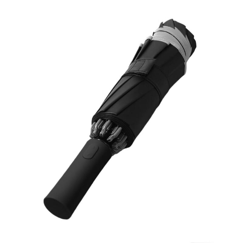 Tri-polar Automatic Inverted Umbrella with Reflective Strip