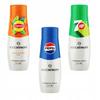 Set of 3 Sodastream Lipton Ice Tea Peach + Pepsi + 7Up Concentrates
