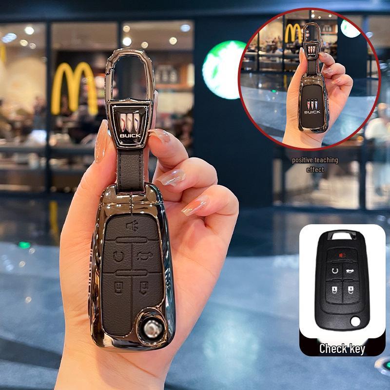 Folding Metal Key Case for Buick Excelle, Yue Lang 10-20 models