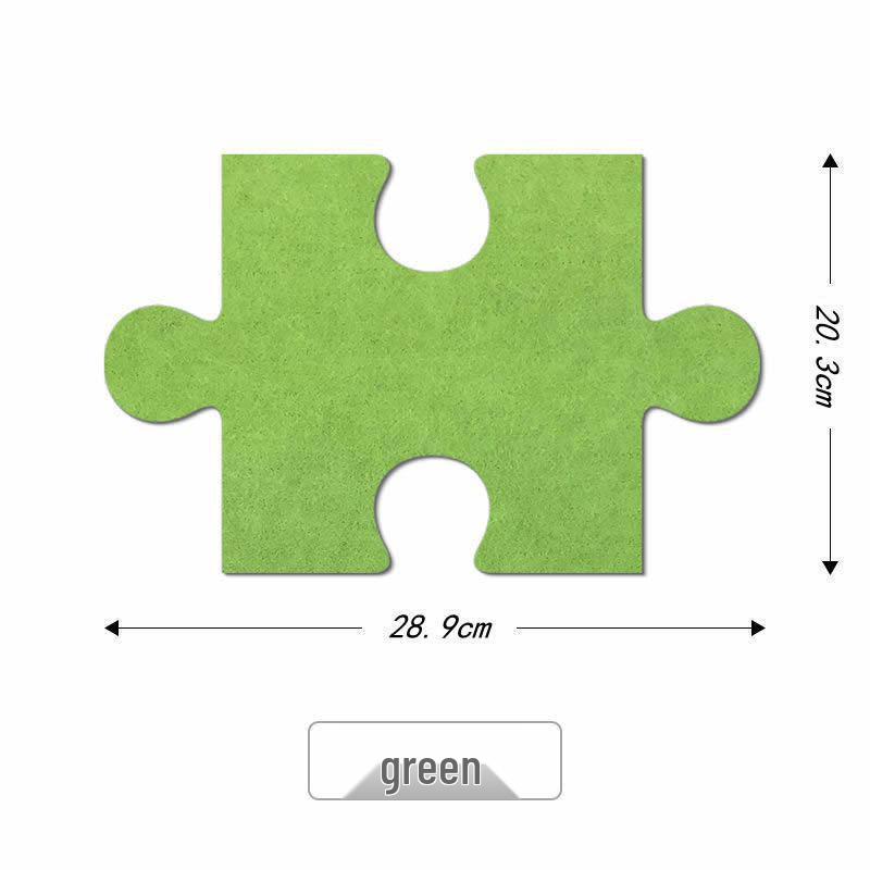 3D Felt Puzzle Wall Decor & Message Board