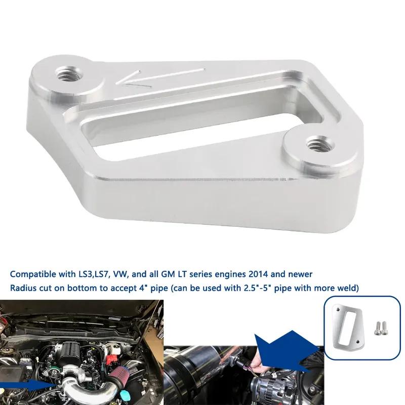 Przelotka do czujnika przepływu powietrza MAF  Kołnierz do spawania montażowy kolektor dolotowy Rura 4" Kompatybilny z LS LS3 LS7 VW 551545  15865791