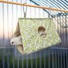 , Cama de Dormir Portátil para Pássaros Caverna Abrigo Cabana Gaiola para Pássaro Finch para Agapornis Periquito