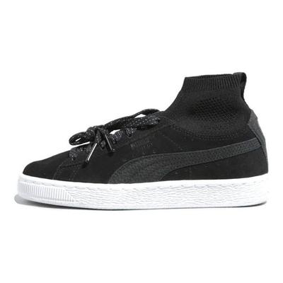 Suede Classic Mid-Top Casual Sneakers Women Sneakers Black 365875-01