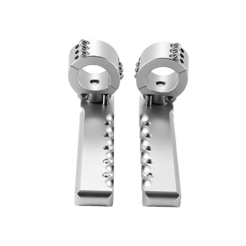 

28GC Heavy Duty Folding Footrests For R1300GS Bikes Premium Aluminum Construction Enhanced Stability срібний