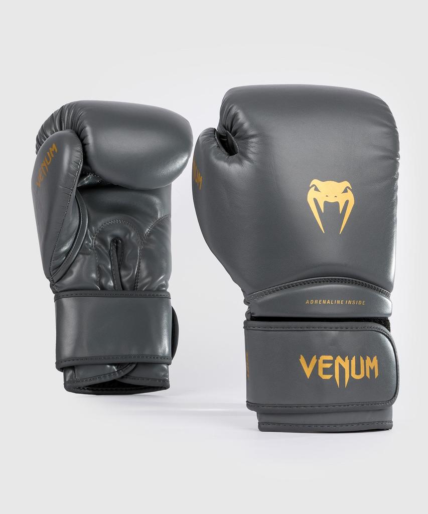 Venum Contender 1.5 Boxing Gloves Gray-Gold 16oz