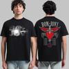 Bon Jovi Forever Tour 2026 T-Shirt 2026 Sommer 100% Baumwolle Unisex Unisexs Unisexs Kurzarm Y2k Hiphop Rundhals Shirt Oberteile