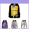 Inside Out 2 Student Backpack Large Capacity Oxford Cloth School Bag Unisex
