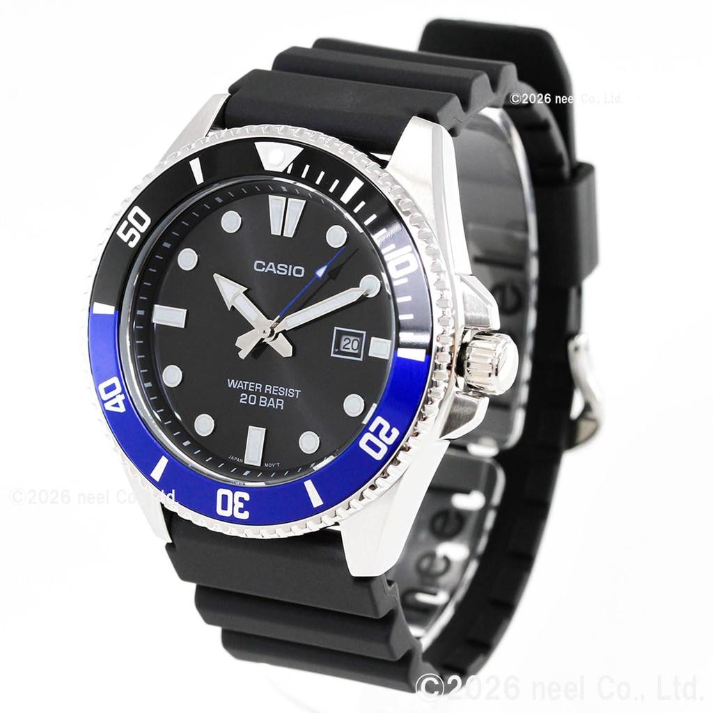 Casio Collection Watch Black [Casio] MDV-107-1A2JF Men's
