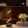Table Lamp LED Spiral 3 Colour Temperature Dimmable Contemporary Living Room Office Bedroom Decorative Lamp USB Power Plug-in