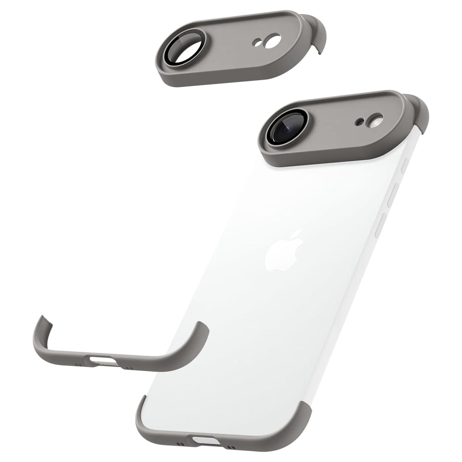 

Для iPhone Air Case Безкаркасна накладка на кути телефону Бампер з ТПУ із захистом об єктива камери