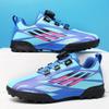 Lightweight TF Soccer Shoes for Boys - Professional Training Cleats with Rotating Buckle for Primary & Middle School Students