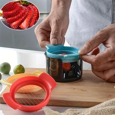 Stainless Steel 3in1 Manual Egg Slicer and Cutter Set, Multifunctional Kitchen Tool, Durable Plastic Handle, for Slicing Eggs, Fruits, and Vegetables