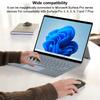 Portable Wireless Keyboard 7 Colors Backlight Bluetooth-Compatible Type Cover Keyboard Magnetic for Surface Pro 3/4/5/6/7/7 Plus