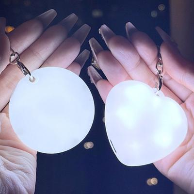 Brelok Zawieszka Kocia Łapka Chmurka Serce Design Światło do Torebki Ultracienkie Światło z Czujnikiem Dotykowym Akumulatorowa Lampa LED