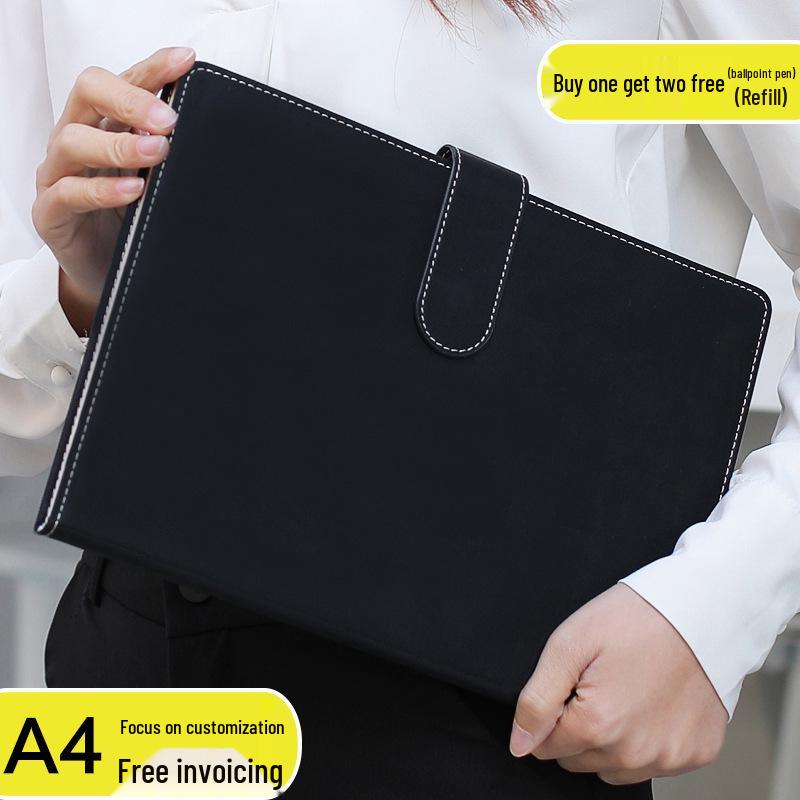 A4 Thick Business Notebook for College Students and Meetings