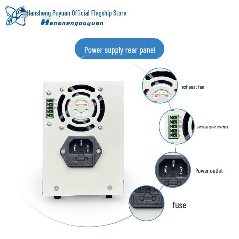 Hansheng 200V 1A Programmable High-Precision Adjustable DC Power Supply