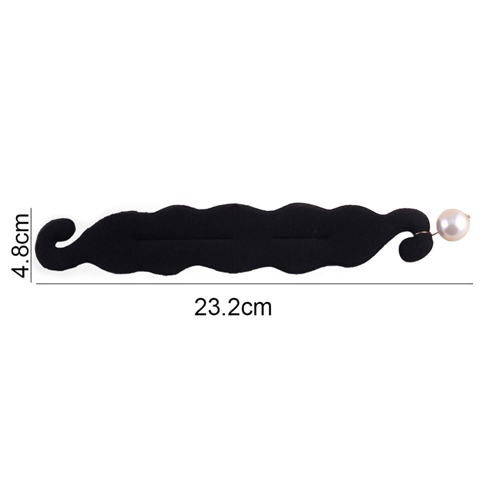 Magic Sponge Clip Foam Donut Hair Styling Bun Bigodino Strumento Maker Ring Twist